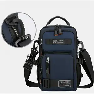 [VigorVibes] Nulon Single Shoulder Pack with Mulltiple Pockets, Outdoor HIking Cycling Crossbody Bag, zippered Multifunctional Sports Chest Bag, water Resistant Crossbody bag Perfect for Daily, Travel