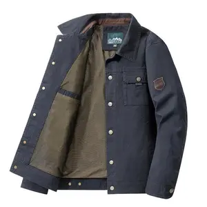 Autumn JacketMen Cotton Windbreaker Bomber Coat Military Men's Tactics Jackets Man Cargo Casual Jacket Mens Clothes Spring