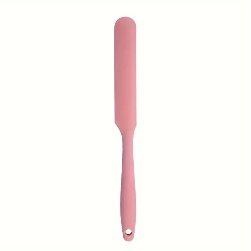 Silicone Jar Spatula, 1 Count Non-Stick Heat-Resistant Food-Grade Cream Butter Spatula, Silicone Spatulas, Kitchen Gadgets for Baking & Cooking, Home Baking Supplies, Baking Supplies, Baking Accessories, Non-Stick Baking Tool, Kitchenware