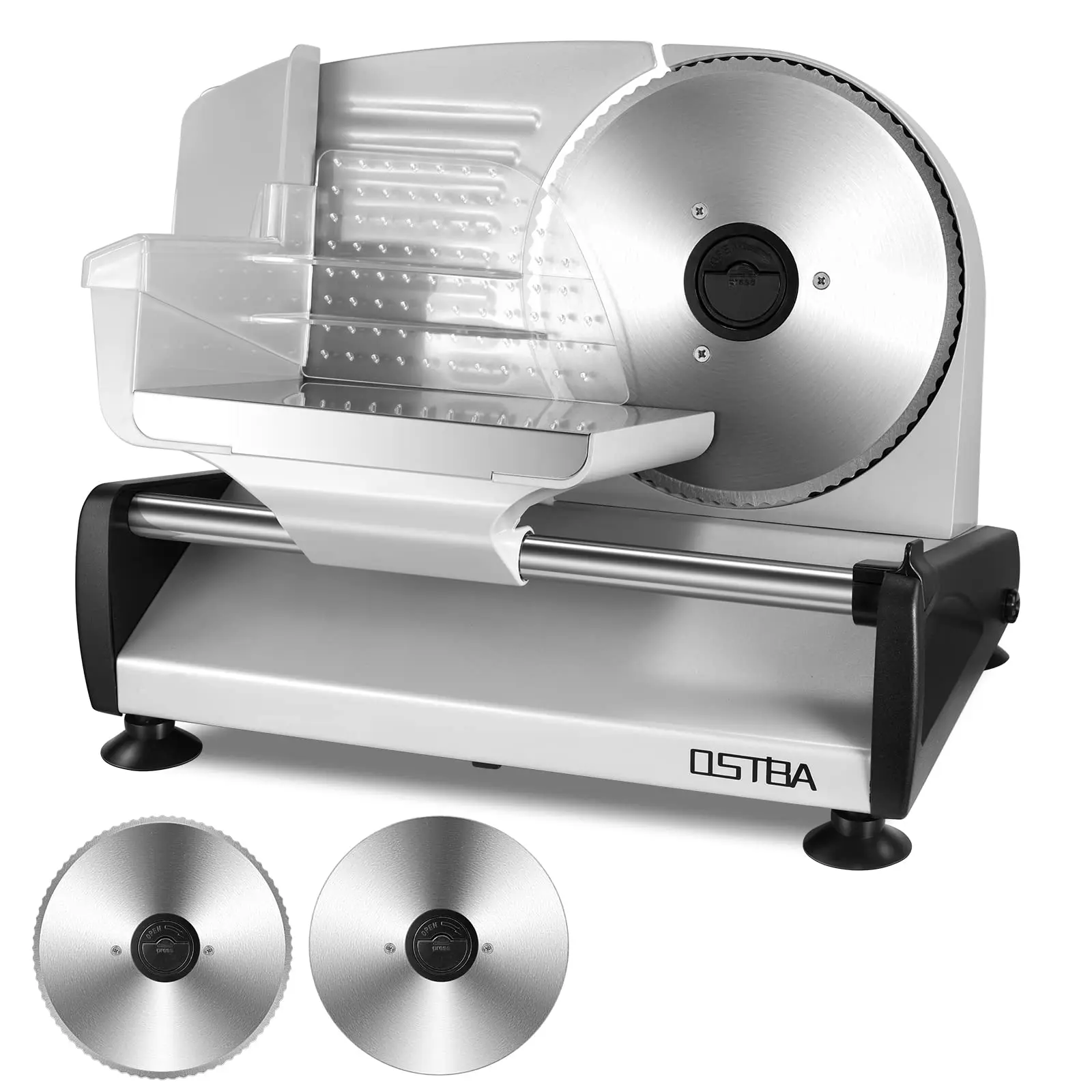 200W Meat Slicer with 2 Blades