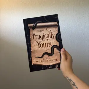**Imperfect** Tragically Yours Signing Edition by Jamie Applegate Hunter, Signed Hardcover, Unhinged Fantasy Romance, Fae Kings of Eden Series book Three