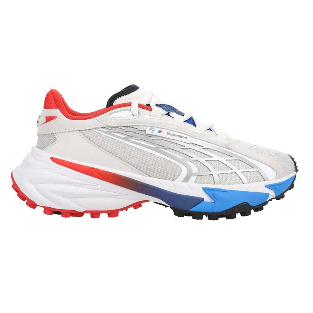 PUMA Mens Bmw M Motorsport Spirex Lace Up Sneakers Shoes Casual - White