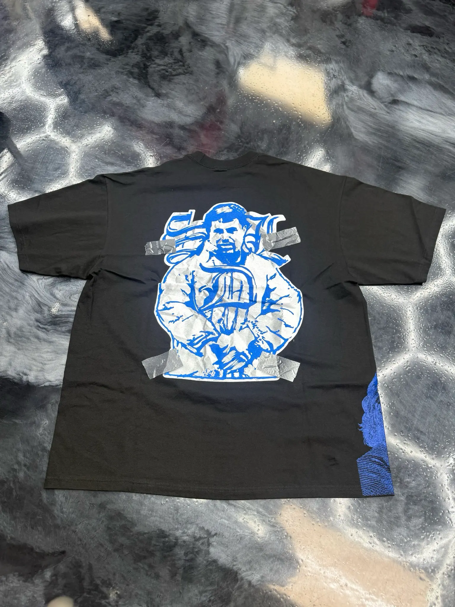 SDL Streetwear T-Shirt, Vintage Graphic Tee, Soft Cotton Unisex Shirt, Hip Hop Urban Style, Fashion Gift for Him Her BLUE – FASTSHIPPING