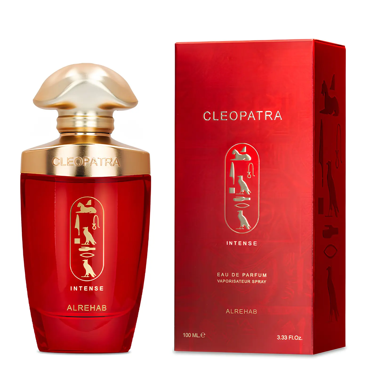 Al Rehab Cleopatra Intense for Women Eau de Parfum Spray, 3.33 Ounce