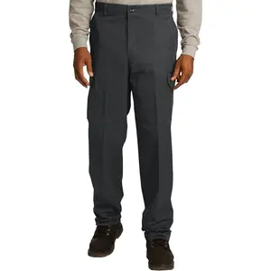 Red Kap Men's Industrial Cargo Pant, Black, 42W x 30L