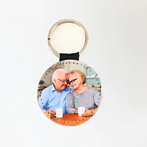 Customized Picture Backpack Charm Keychain - Personalized Photo Present for Girlfriend - Custom Image Christmas Gift for Daughter - Custom Picture Keychain
