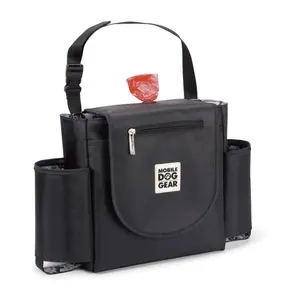 Mobile Dog Gear Back Seat Organizer w/ Waste Ba gs