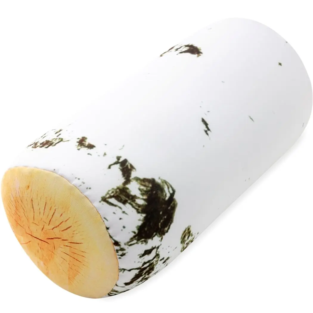 Microbead Bolster Neck Roll Pillow - Silky Feel