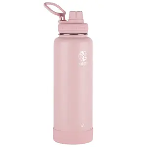 Takeya 40oz Actives Insulated Stainless Steel Water Bottle with Spout Lid -