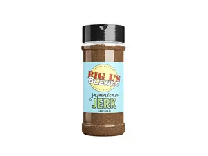 Big L’s Blends Jamaican Jerk Rub – Bold & Spicy Island Flavor for Chicken, Seafood, Pork & More | Authentic Island Seasoning – All Natural