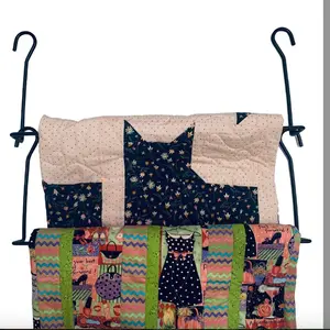 The Cascades ADD ON Storage Set for The Quilt Keeper Durable Powder Coated Iron Bars for Quilts Topper Panels Fabrics Beddings