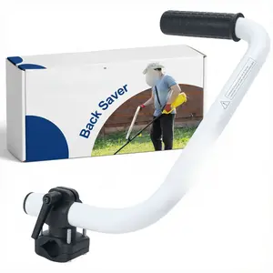 Upgraded Trimmer Handle – Ergonomic Back Saver Lawn Cutting Handle Grip, Universal Grass & Weed Trimmer Handle for Easy Yard Work – Garden Tool (Patented)