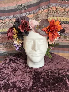 Oversized Autumn Flower Crown