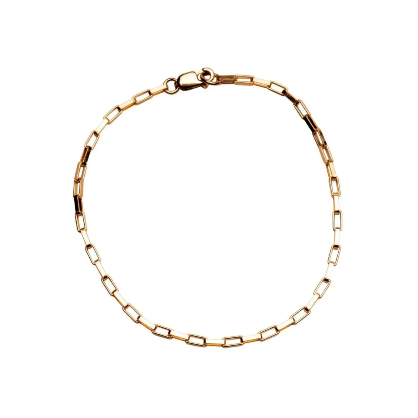 Gold Filled Box Bracelet