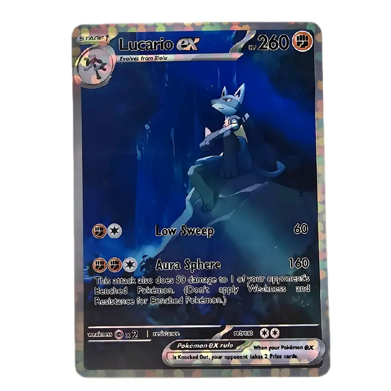 rare pokemon cards ex full art lucario Amazon.com: Pokémon 1st/2nd Generation from 1999! Pack of 50 Cards  Guaranteed Holographics and first editions!! No more then 6 energy cards in  each lot unless requesting more! Product ID: 792759981470 : Toys & Games main image 0