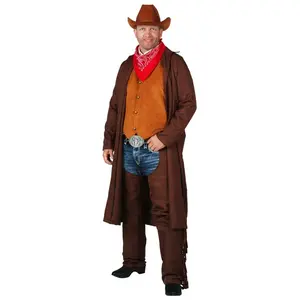 Plus Size Rancher Cowboy Costume for Men