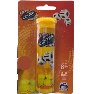 LCR Dice Game Tube – Fun for Family & Friends