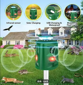 animal repeller，，Deer Repeller， roaches repellent home solar animal repeller