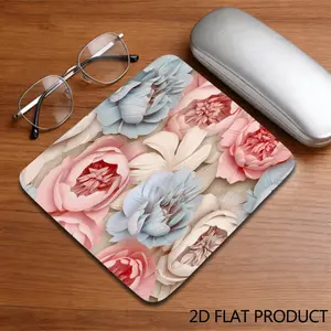 1/3/6/14pcs Delicate Floral - Patterned Glass Cleaning Cloth, Single - Sided, Multiple Specifications Available, Soft & Gentle for Eyewear Care, Ideal for Home Daily Use, Elegant Pastel - Toned Design Adds Aesthetic Value