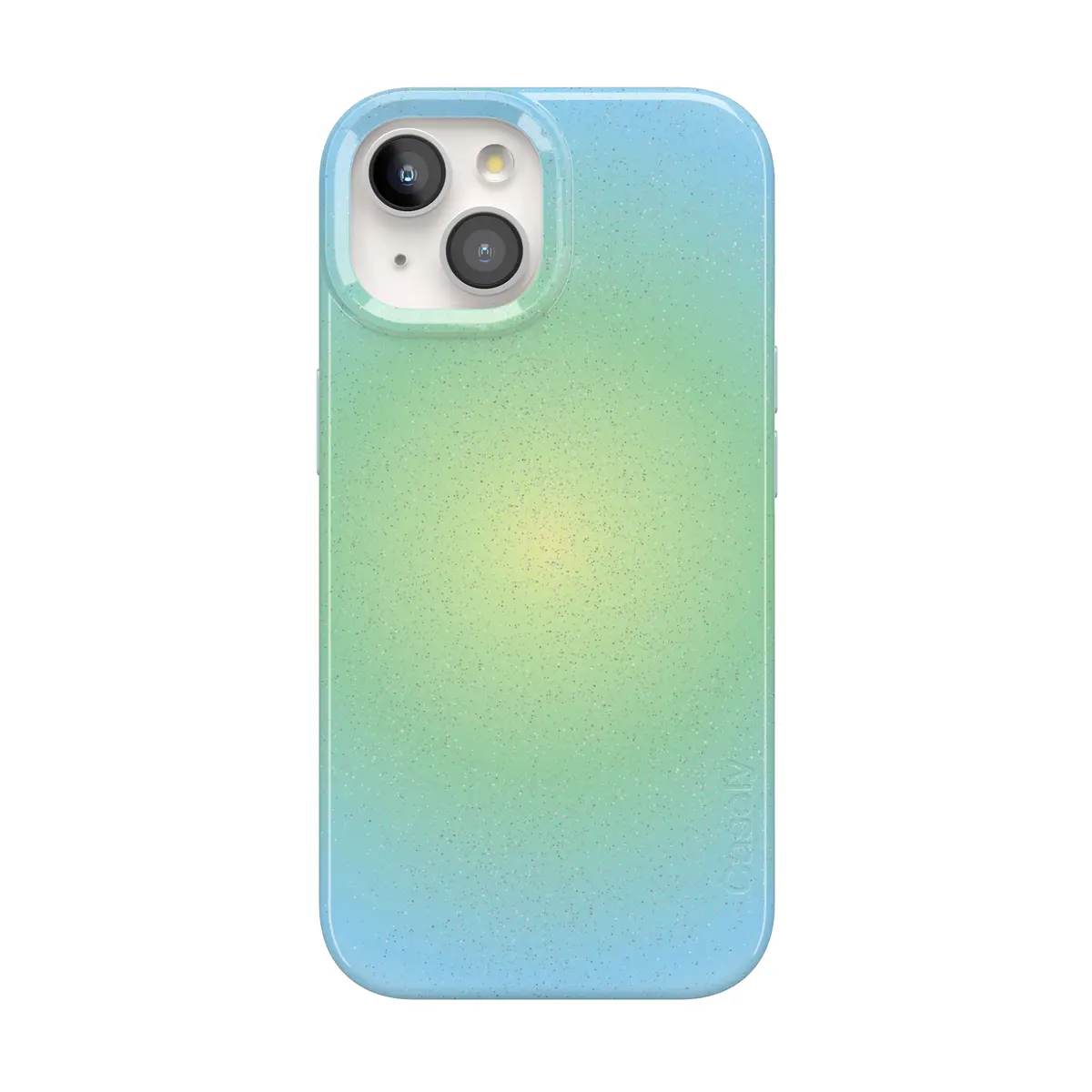 Casely iPhone 15 Case | Aura | Green Inner Glow | Compatible with MagSafe | Classic Ultra Thin Design