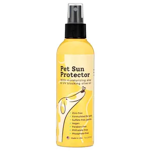 SPF 30+ Dog Sunscreen for Sensitive Skin - Vitamin E & Olive Oil Moisturizing Formula - Safe Sun Protection for Pets - No Zinc Oxide Hypoallergenic - Reusable Beach & Camping Accessories for Dogs horse  shampoo