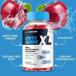 Insta Surge XL Gummies, Max Strength Supplement, InstaSurge XL Gomitas (1 pack)