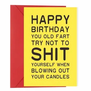 A Special Birthday cards For Your Best Friend, Sibling OrSignificant Other -Premium Paper Holiday Greetings With AFestive Design, Greeting cards, funny cards，Ideal gift to celebrate special moments, - Party Style Gifts for Friends and Family