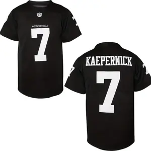 Summervibes Men'S 7 Footballl Shirt Stitched Movie Football Jersey Colin in Black & White