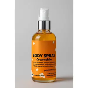 Creamsicle Body Spray - Refreshing Citrus & Vanilla Scent for Everyday Use - US Made