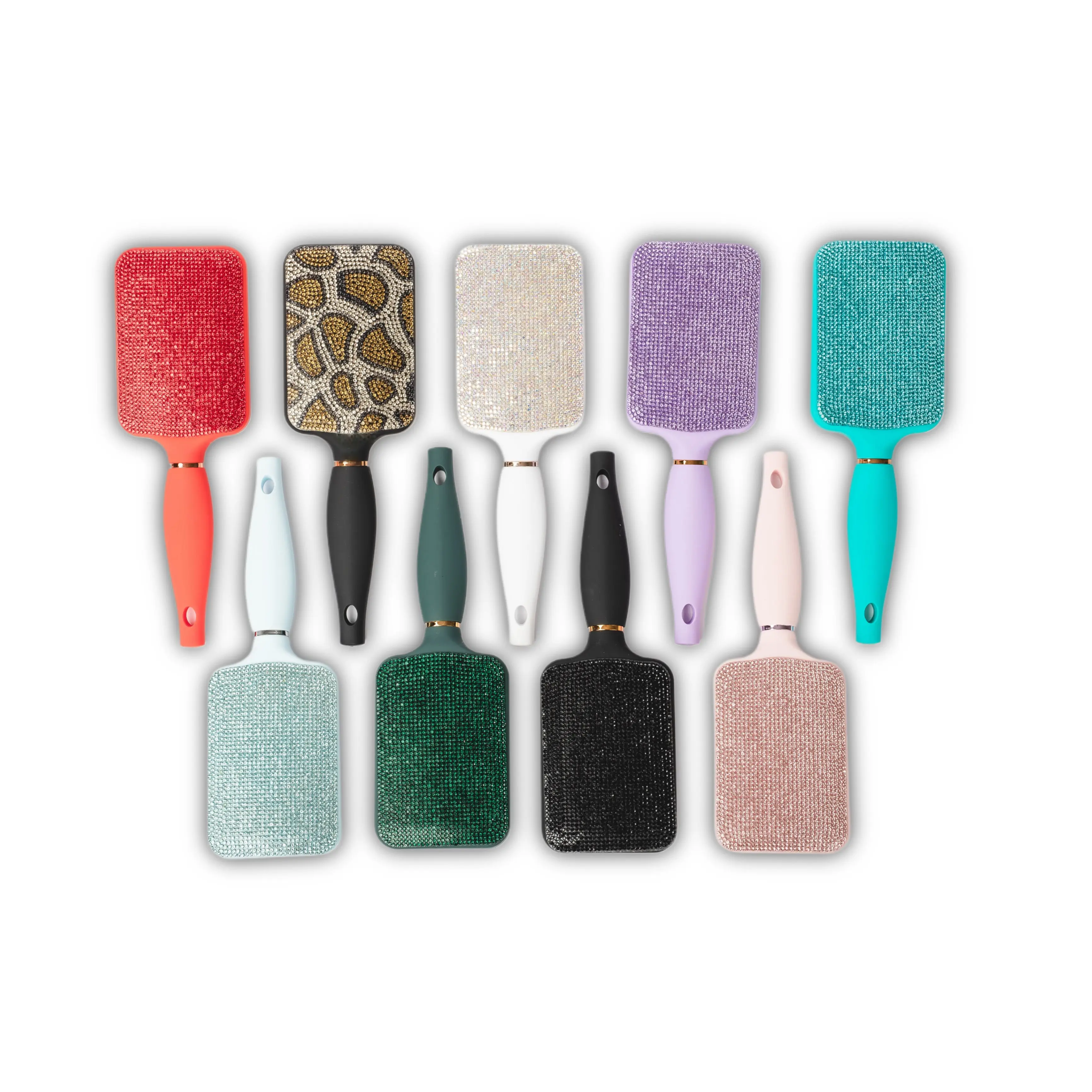 Glitz & Glam BLING Rectangle Paddle Brush