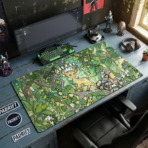 Leafeonn Crystal Art XL Gaming Mouse Pad, Desk Mat