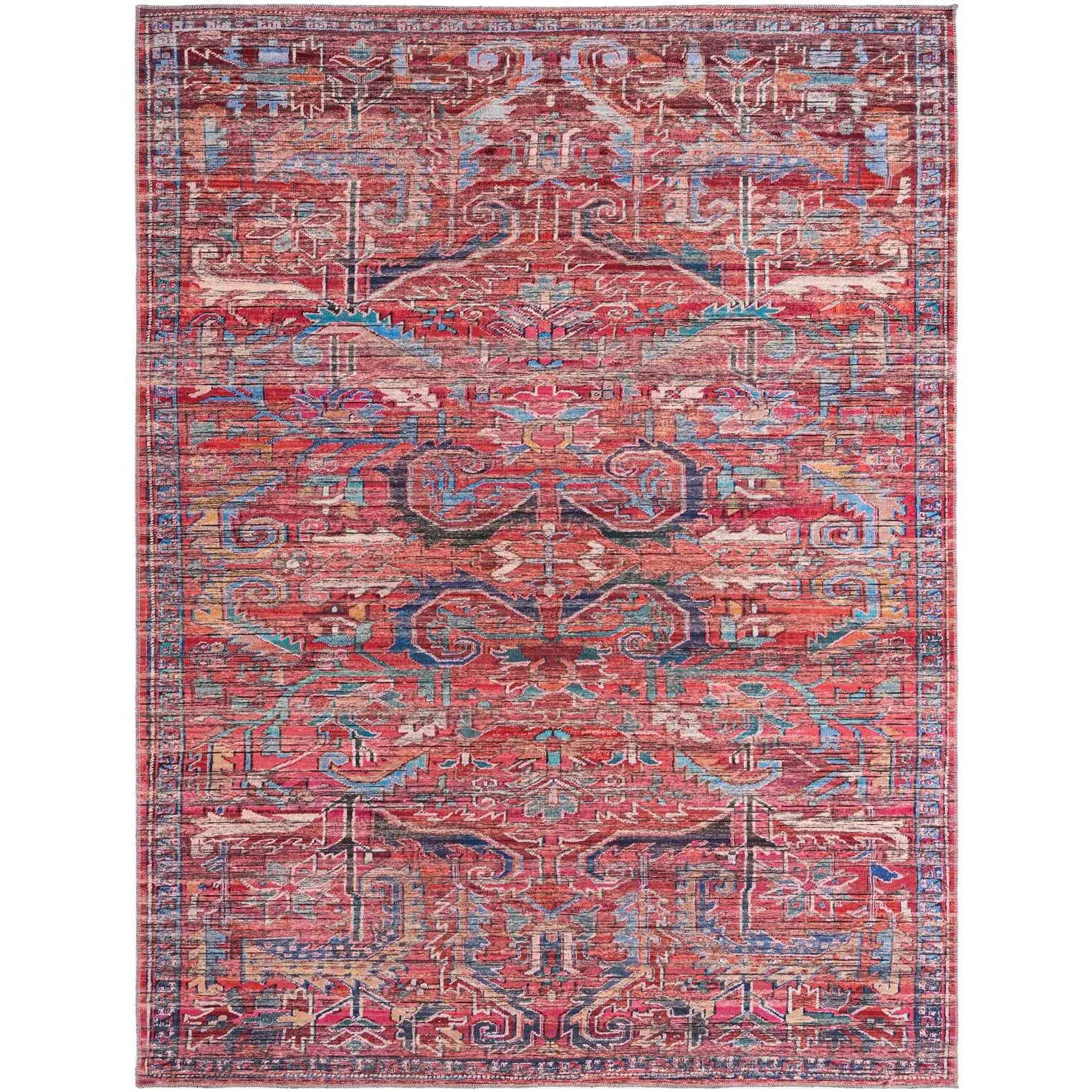 Rust Red - A 7' 10  x  10'