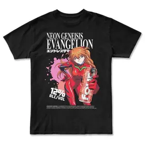 Evangelion Asuka T-Shirt, Asuka Soryu T Shirt, 90s Anime Graphic, Funny Sassy Quote T-Shirt, Cute & Crazy Tee, Hot Vibes Tee, Top Womenswear