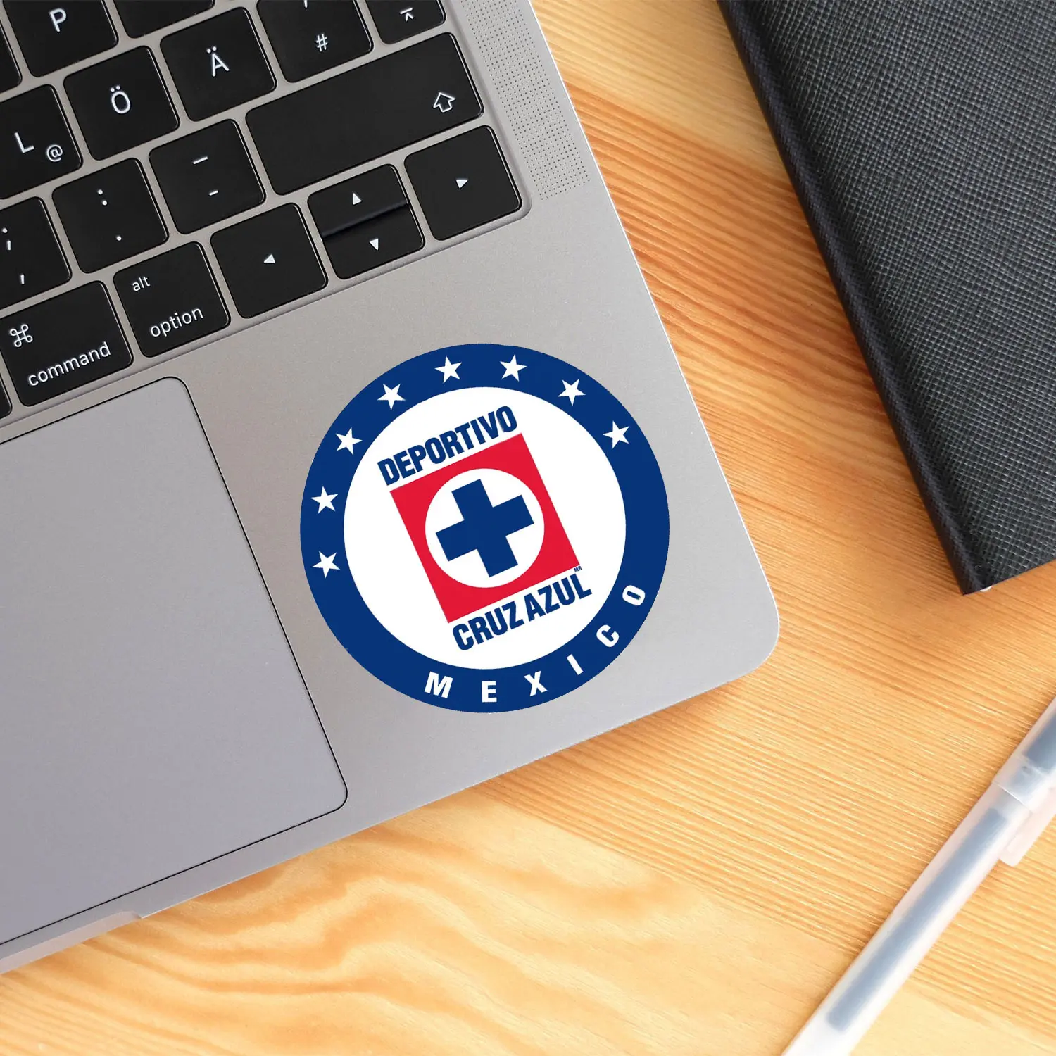 CruzAzul Vinyl Sticker, Perfect for Laptop, MacBook, Water Bottle, Ideal Gift for Football Fans & Loyal Supporters
