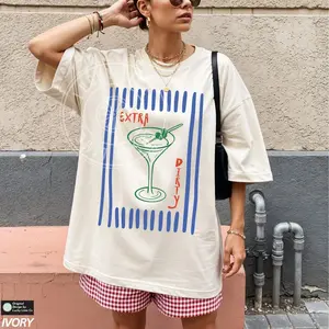 Comfort Colors Extra Dirty Martini Shirt, Old Money Aesthetic Shirt, Martini Tshirt, Cocktail Shirt, Funny Drinking Shirt, Preppy Summer Tee, Vacation Top