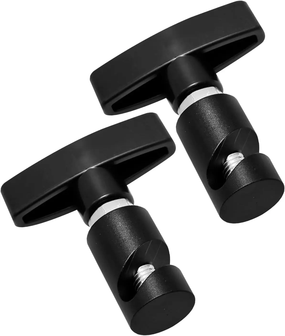 2Pcs Hood Strut Clamp, Car Hood Lift Support Shock Stopper Fixing Tool for Gas Spring, Anti-Drop Locking Clip for Car Hood, Trunk, Tailgate (Black)