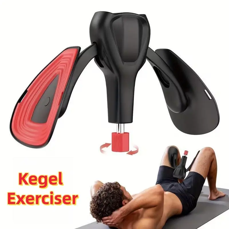 Adjustable resistance inner thigh exerciser, Professional Thigh Exerciser, pelvic floor exerciser, Kegel trainer, thigh and hip trainer for women and men