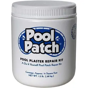 White Plaster Repair Kit 1.5 lb - Easy to Mix and Fast to Use Formula Perfect for Patch Work Waterproof Quick-Drying Extra Strong Bond coverage approx. 3/4 sq. ft.