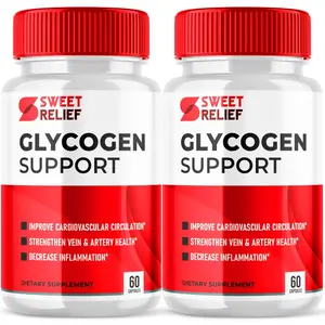 (2 Pack) Sweet Relief Glycogen Support Capsules, Daily Wellness Support Formula (120 Capsules)
