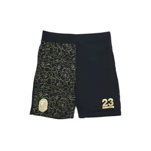 BAPE 23rd Anniversary Sweatshorts Black Gold