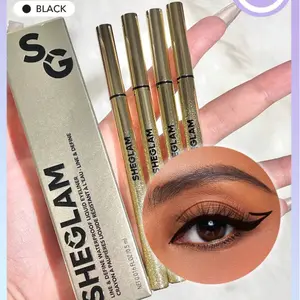 SHEGLAM Line & Define Waterproof Liquid Eyeliner - Long Lasting Matte Pencil