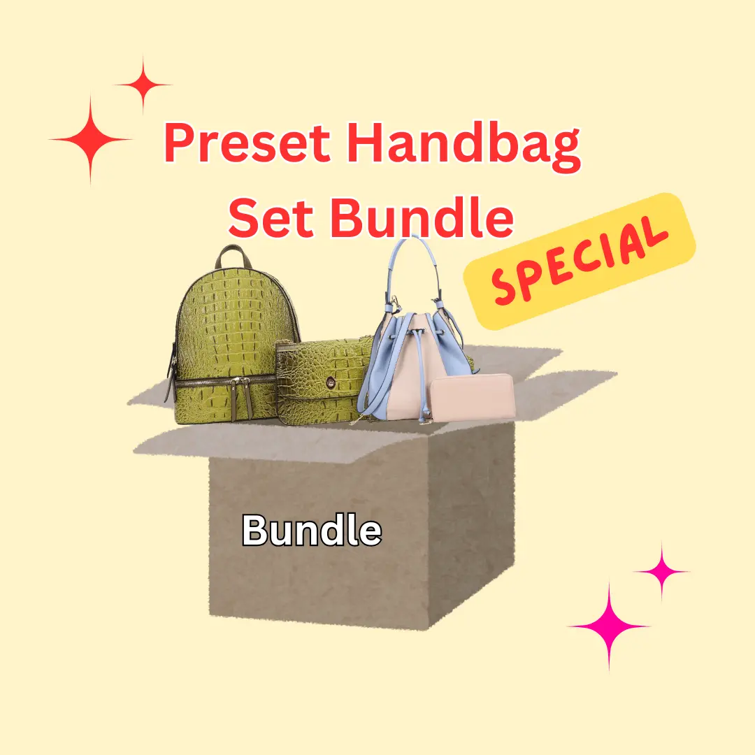 PRESET Handbag Bundle- Women's Exclusive Selection for Luggage & Women's Bag Collections