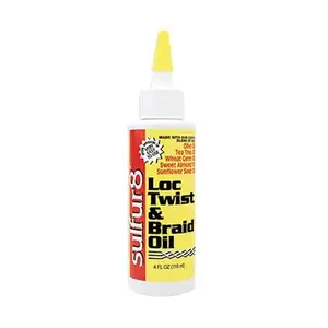 SULFUR 8 LOC TWIST BRAID OIL