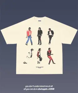VINTAGE Michael Jackson 4.1 T-Shirt, Unisex Gift for Fans Top Womenswear Cotton