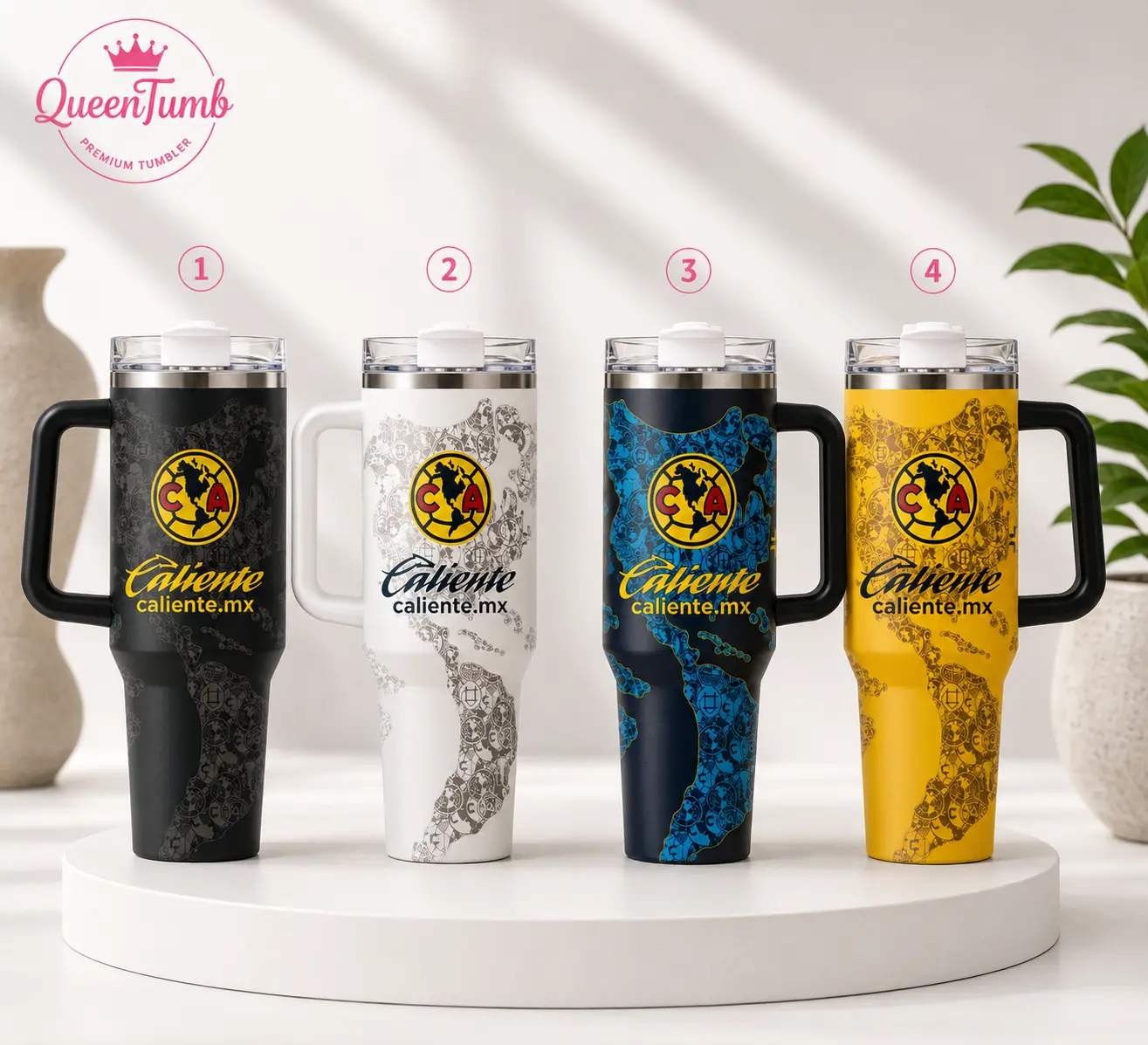 40oz Insulated Cup, Tumbler, Dual-Layer Vacuum Stainless Steel, Leak-Proof, Keeps Hot 12 Hours Cold 24 Hours, Soccer Club Design, Perfect Gift, Insulated Tumbler Mug