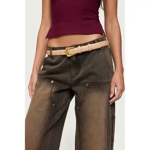 Back To Basics Faux Leather Belt