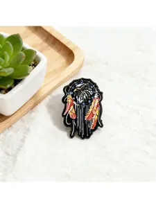Eagle Dreamcatcher Enamel Pin - Native American Style & Wildlife Brooch