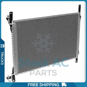 New A/C Condenser for Freightliner . UNIVERSAL CONDENSERS, FLB, FLC112, FLC120..