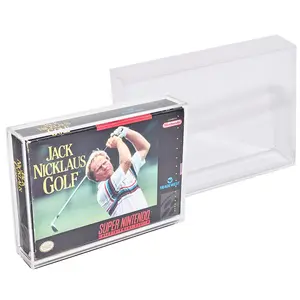 Acrylic Display Case for N64 & SNES Super Nintendo Boxes Premium UV Protection