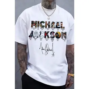 [Sale Up To 30%] R.I.P Michael Jackson Tee For Men, King of Pop Retro Concert Shirt, 90s Music Legend T-Shirt, Michael 2026 Fan Gift, Classic Pop Star Fan Gift